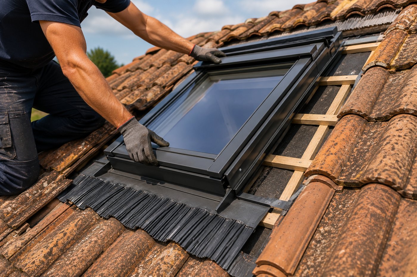 Installation et remplacement de Velux — Couvreur Creuse, couvreur à Lavaveix-les-Mines